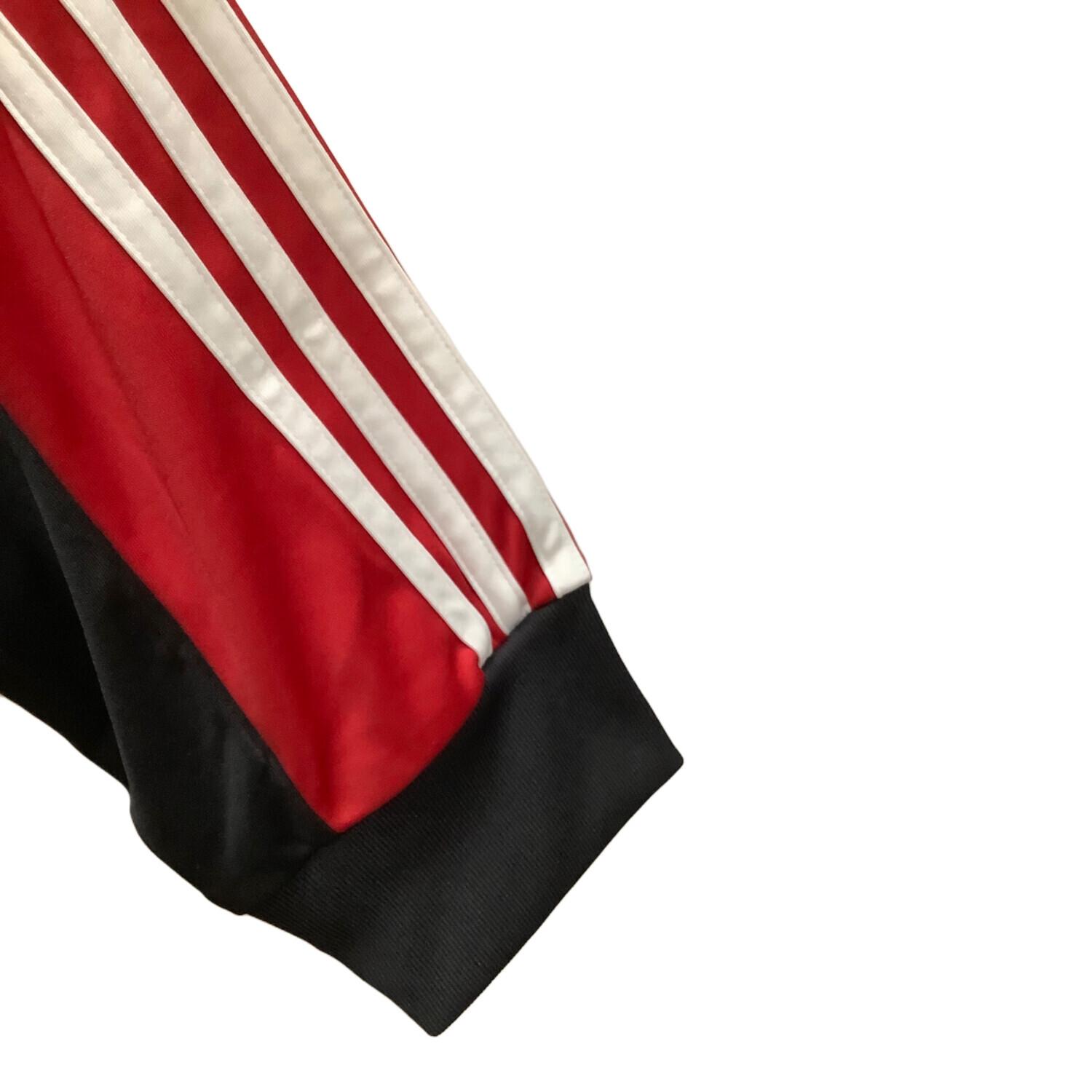 ACミラン adidas アディダス セットアップ XOサイズ Emirates adidas (アディダス) サッカーユニフォーム メンズ SIZE XL レッド