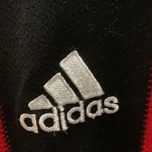 adidas (アディダス) サッカーユニフォーム メンズ SIZE L レッド×ブラック ACミラン