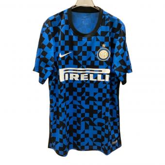 NIKE (ナイキ) トレーニングTシャツ メンズ SIZE XL ブルー×ブラック Inter Mediolan 2019/20 AO7547-414