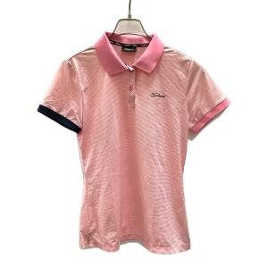 MASTER BUNNY EDITION (マスターバニーエディション) ゴルフウェア(トップス) レディース SIZE M ネイビー 半袖ジップアップ