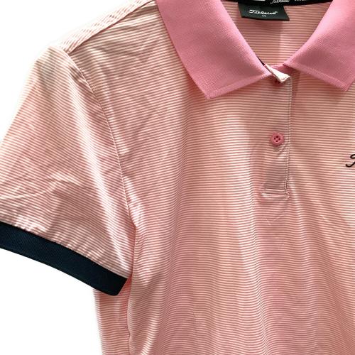 MASTER BUNNY EDITION (マスターバニーエディション) ゴルフウェア(トップス) レディース SIZE M ネイビー 半袖ジップアップ