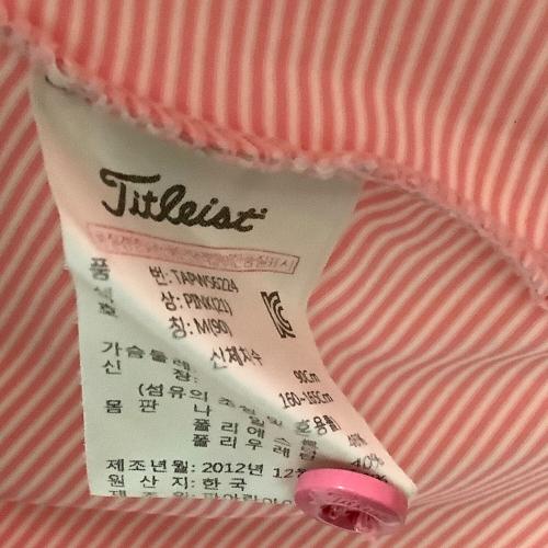 MASTER BUNNY EDITION (マスターバニーエディション) ゴルフウェア(トップス) レディース SIZE M ネイビー 半袖ジップアップ