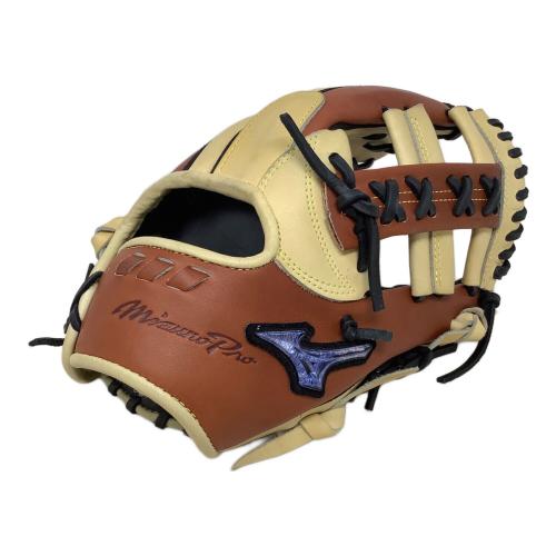 MIZUNO (ミズノ) グローブ ブラウン×ベージュ 田中将大モデル