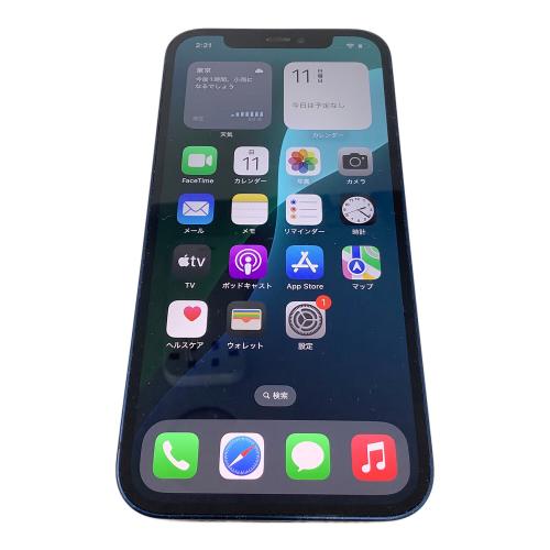 Apple (アップル) iPhone12 MGHX3J/A 353049117894121 ▲(Softbank) SoftBank 128GB バッテリー:Bランク(81%) 程度:Bランク iOS