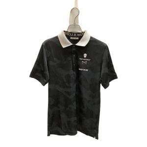 MARK&LONA (マークアンドロナ) ゴルフウェア(トップス) メンズ SIZE L (44) ブラック ポロシャツ MLM-1B-AP31