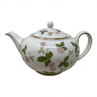 Wedgwood (ウェッジウッド) ティーポット 底面ヨゴレ有 ワイルドストロベリー