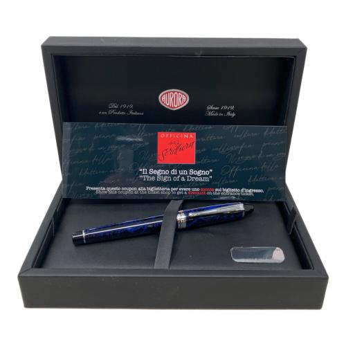 AURORA (アウロ-ラ) 万年筆 ブルー ラッカー B13-C イプシロン