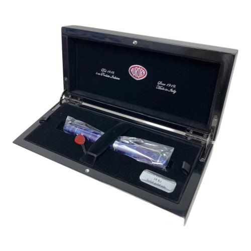 AURORA (アウロラ) 万年筆 ブルー 888-VNA ヴィアッジオセグレート バイア