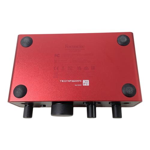Focusrite Scarlett Gen4シリーズ オーディオインターフェース MOSC0039