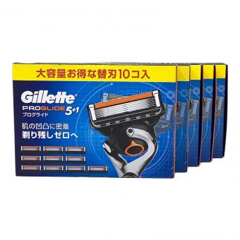 Gillette (ジレット) カミソリ プログライド 替刃 10個入 5セット 未使用品