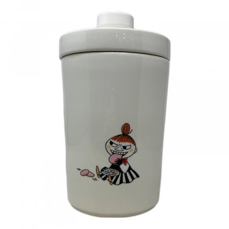 【新品】 ARABIA ムーミン リトルミィ クッキージャー ARABIA (アラビア) クッキージャー ホワイト ムーミン リトルミー