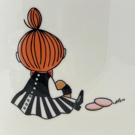 ARABIA (アラビア) クッキージャー ホワイト ムーミン リトルミー