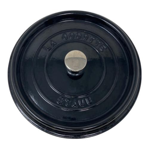 Staub (ストウブ) 両手鍋 24cm ブラック