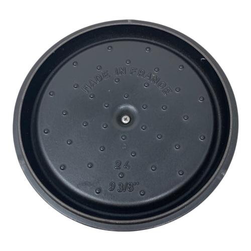 Staub (ストウブ) 両手鍋 24cm ブラック