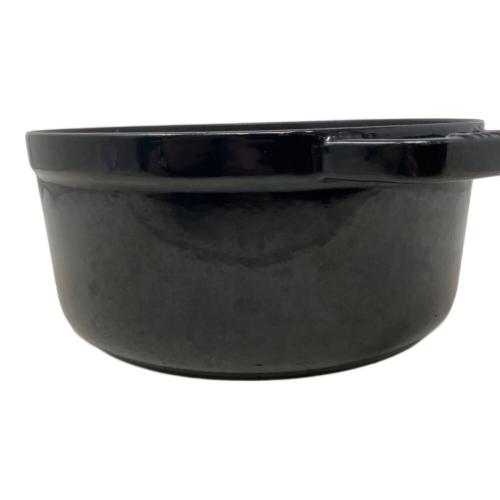 Staub (ストウブ) 両手鍋 24cm ブラック