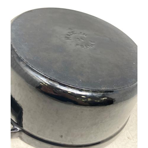 Staub (ストウブ) 両手鍋 24cm ブラック