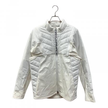 【未使用に近い】テーラーメイドゴルフ　ハイブリッドジャケット　ホワイト TaylorMade (テーラーメイド) ゴルフウェア(トップス) メンズ SIZE O