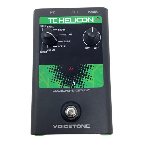 TCHELICON (ティーシーヘリコン) ボーカル用エフェクター VOICETONE DI 動作確認済み