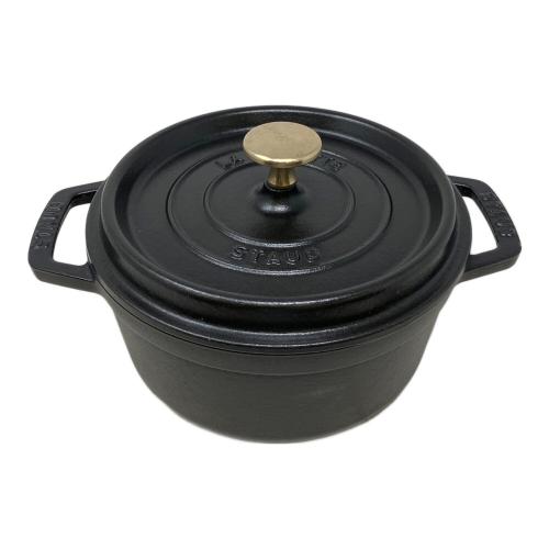 Staub (ストウブ) ダッチオーブン ブラック ピコ・ココット