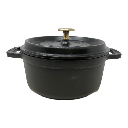 Staub (ストウブ) ダッチオーブン ブラック ピコ・ココット