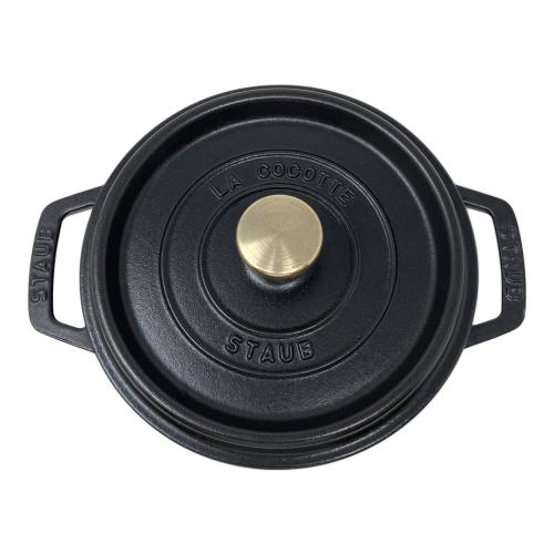 Staub (ストウブ) ダッチオーブン ブラック ピコ・ココット