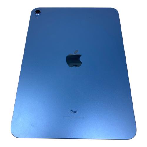 Apple (アップル) iPad(第10世代) Wi-Fiモデル A2696/MPQ13J/A 修理履歴無し 64GB 程度:Bランク