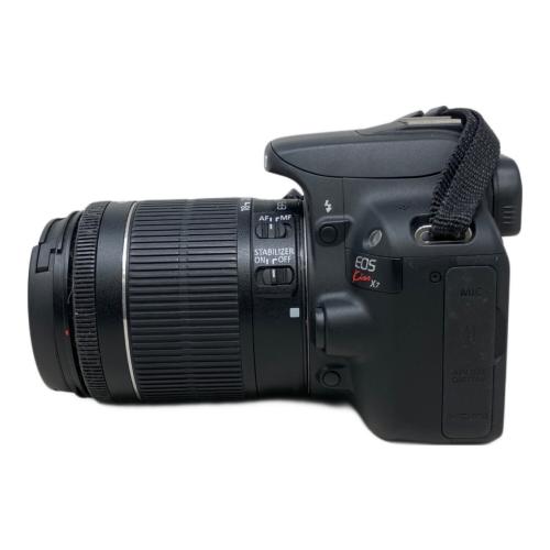 CANON (キヤノン) デジタルカメラ ダブルズームキット EOS Kiss X7 1800万画素(有効画素) 271073015710
