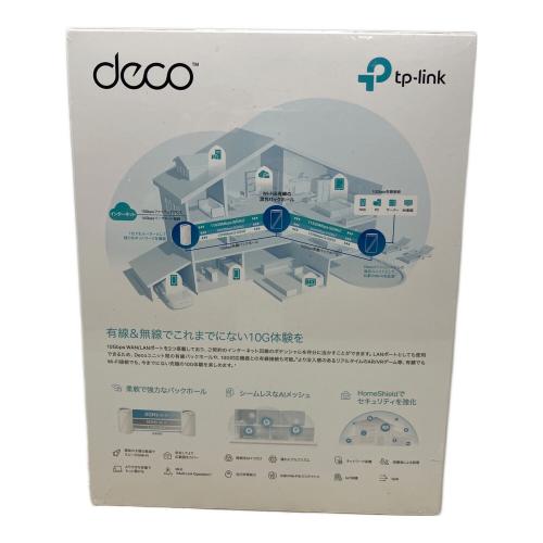 DECO (デコ) ルーター BE22000 トライバンドメッシュWi-Fi 7ユニット BE85