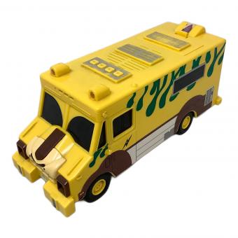 忍者戦隊カクレンジャー (ニンジャセンタイカクレンジャー) 戦隊ヒーロー 一部破損・塗装剥がれ有 @ 猫丸 キッチンカー 動作確認済み(ライト一カ所付きません)