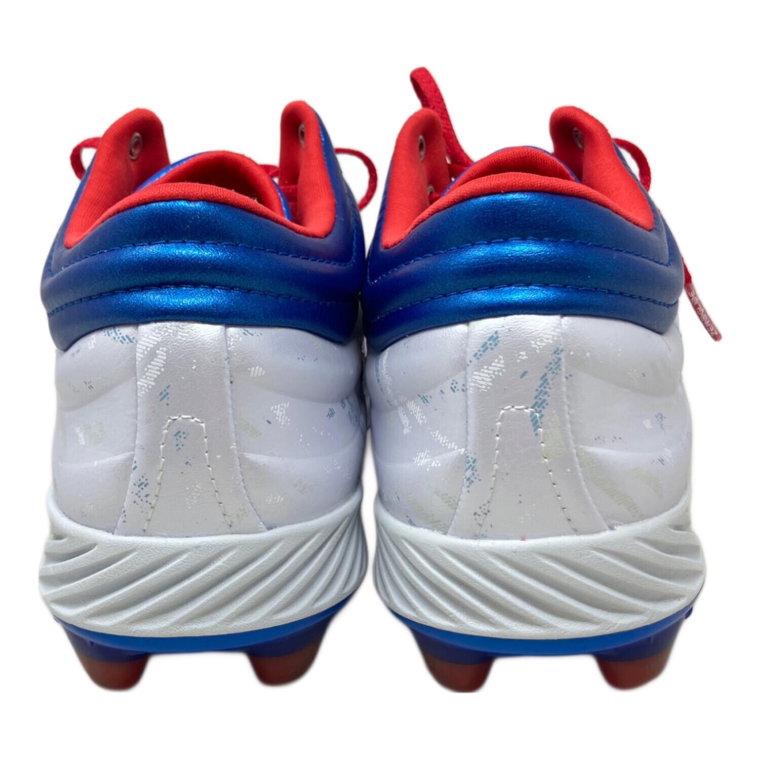 ミズノ　野球スパイク　中日　勝野投手実使用　最終価格 MIZUNO (ミズノ) 野球スパイク メンズ SIZE 27.5cm ブルー