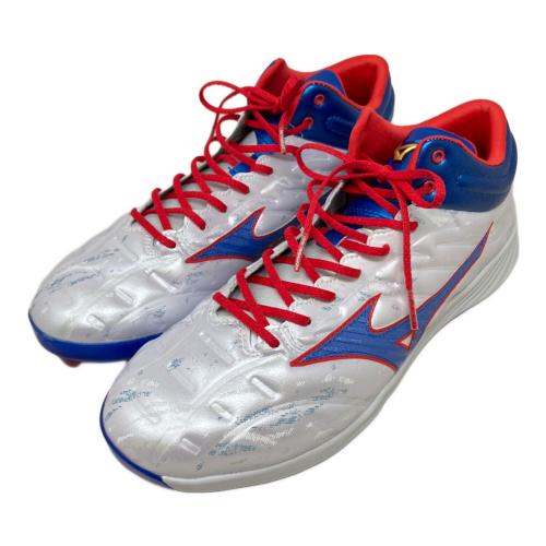 MIZUNO (ミズノ) 野球スパイク メンズ SIZE 27.5cm ホワイト クッションレボプロ 11GP243565