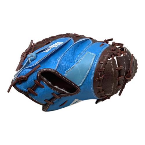 Wilson (ウィルソン) 軟式グローブ CM33 ブルー｜トレファクONLINE