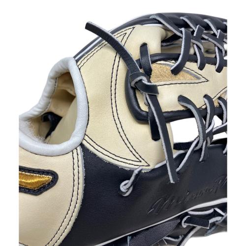 ミズノプロ軟式　WBC 優勝記念 近藤モデル MIZUNO (ミズノ) 軟式グローブ ベージュ×ブラック WBC 優勝記念