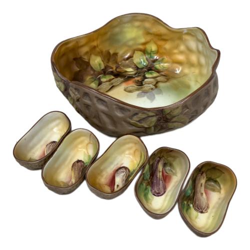 Noritake (ノリタケ) ナッツディッシュ 大1・小5セット