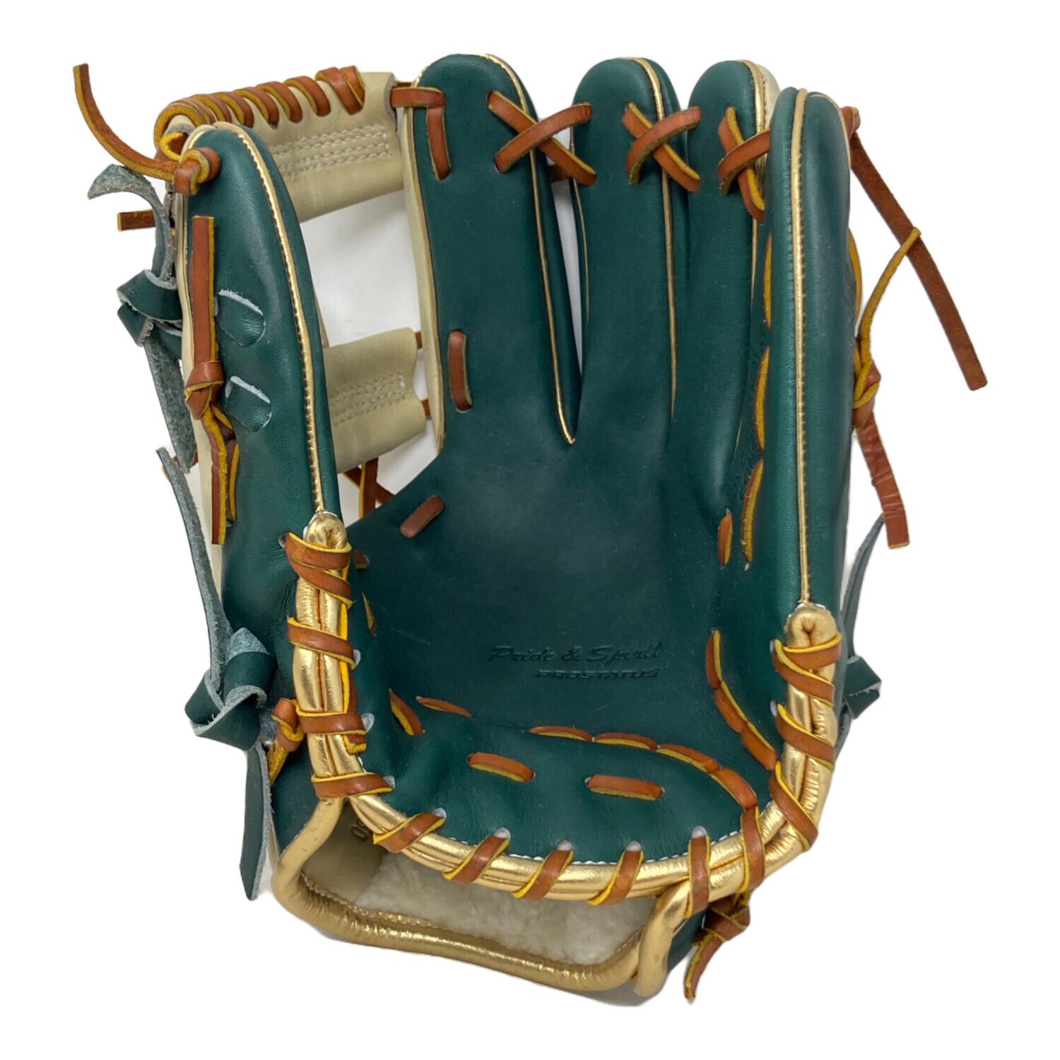 ZETT (ゼット) グローブ グリーン PROSTATUS 内野手 今宮モデル