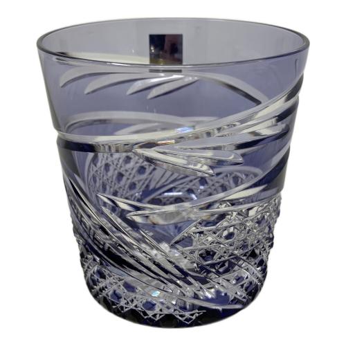 KAGAMI CRYSTAL (カガミクリスタル) 江戸切子 ロックグラス 舞