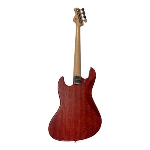 Bacchus (バッカス) WOODLINE MODEL ジャズベース エレキベース WL4-ASH/R L.RD/OIL-MH @