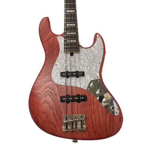 Bacchus (バッカス) WOODLINE MODEL ジャズベース エレキベース WL4-ASH/R L.RD/OIL-MH @