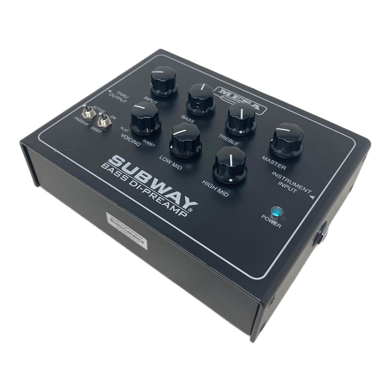 MESA ENGINEERING (メサエンジニアリング) SUBWAY BASS DI PREAMP