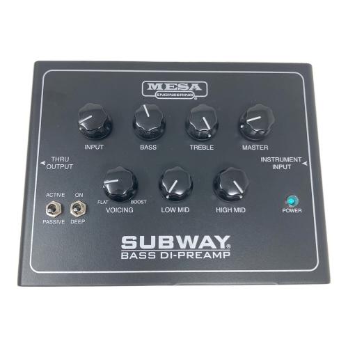 MESA ENGINEERING (メサエンジニアリング) SUBWAY BASS DI PREAMP ベースプリアンプ