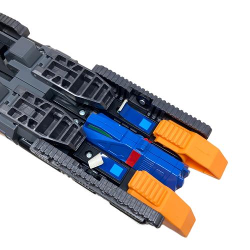 電光超人グリッドマン 超人合体DXサンダーグリッドマン 男の子おもちゃ シール使用済み ＠