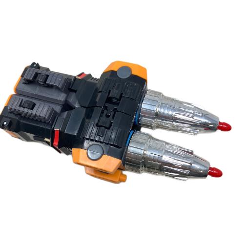 電光超人グリッドマン 超人合体DXサンダーグリッドマン 男の子おもちゃ シール使用済み ＠