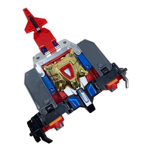 電光超人グリッドマン 超人合体DXサンダーグリッドマン 男の子おもちゃ シール使用済み ＠