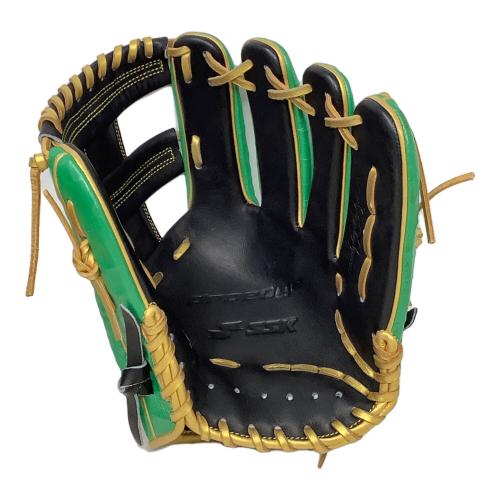 SSK (エスエスケイ) PROEDGE グローブ ブラック×グリーン