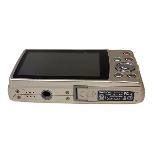 CASIO (カシオ) コンパクトデジタルカメラ EX-Z270 画面ヤケ有//