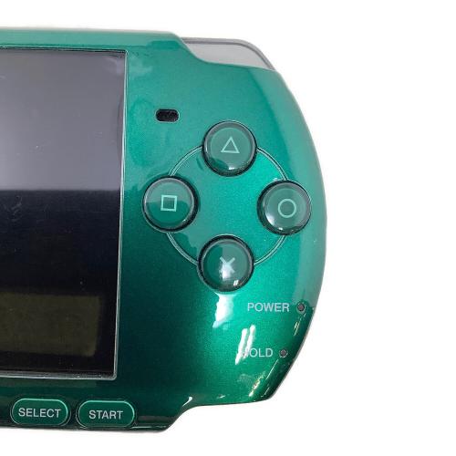 SONY (ソニー) PSP PSP-3000 非純正バッテリー同梱 スピリティッド・グリーン//