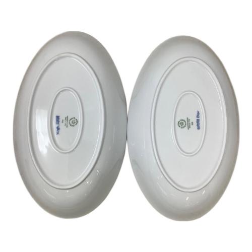 ROYAL COPENHAGEN (ロイヤル・コペンハーゲン) オーバルディッシュ ブルーパルメッテ