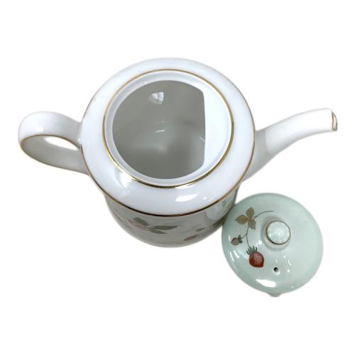 Wedgwood (ウェッジウッド) ティーポット ワイルドストロベリー パステル