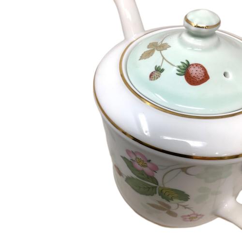 Wedgwood (ウェッジウッド) ティーポット ワイルドストロベリー パステル