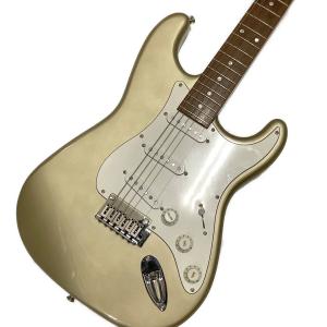Squier by FENDER (スクワイア) Standard Stratocaster Shoreline Gold ストラトキャスター エレキギター 2001年製 @